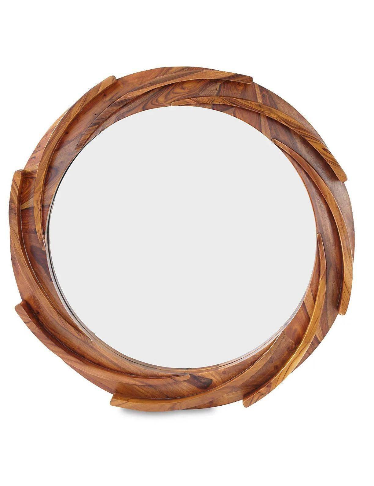 Teak Swing Decorative Mirror - Mirrorwalla